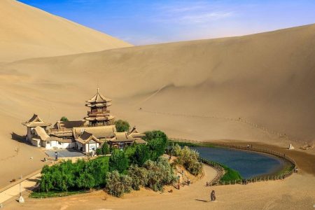 8D7N DESERT NEW SILK ROAD LUXURY TRAIN TOUR (GANSU-QINGHAI-ZHANGYE-DUNHUANG-QINGHAI LAKE-CHAKA-GOLMUD