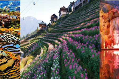 6D5N GUILIN~YANGSHUO~LONGSHEN~ LIPU~BUNI FLOWER SEA TERRACES