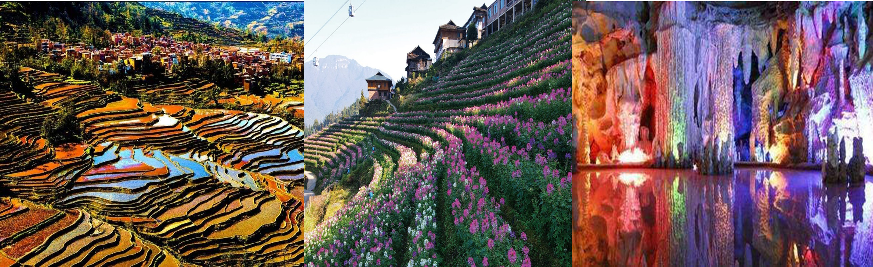 6D5N GUILIN~YANGSHUO~LONGSHEN~ LIPU~BUNI FLOWER SEA TERRACES