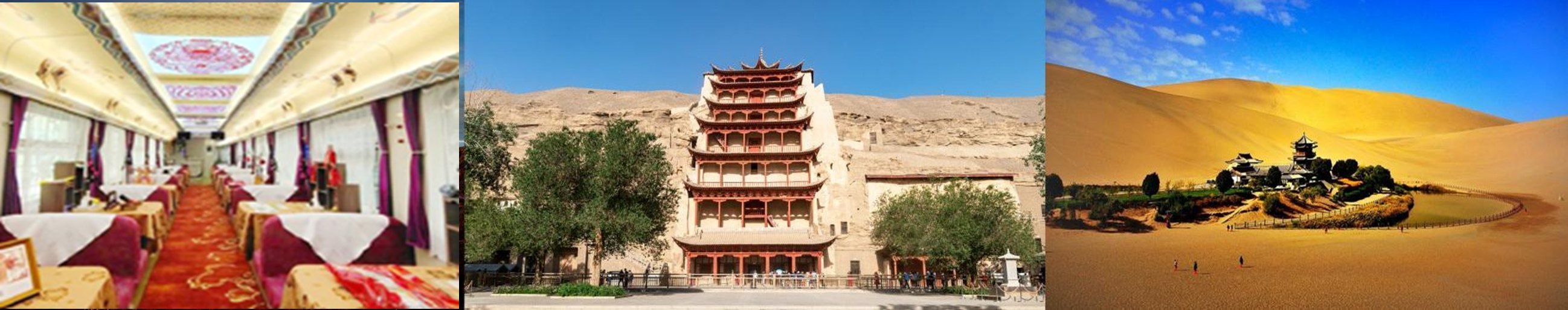 8D7N DESERT NEW SILK ROAD LUXURY TRAIN TOUR (GANSU-QINGHAI-ZHANGYE-DUNHUANG-QINGHAI LAKE-CHAKA-GOLMUD