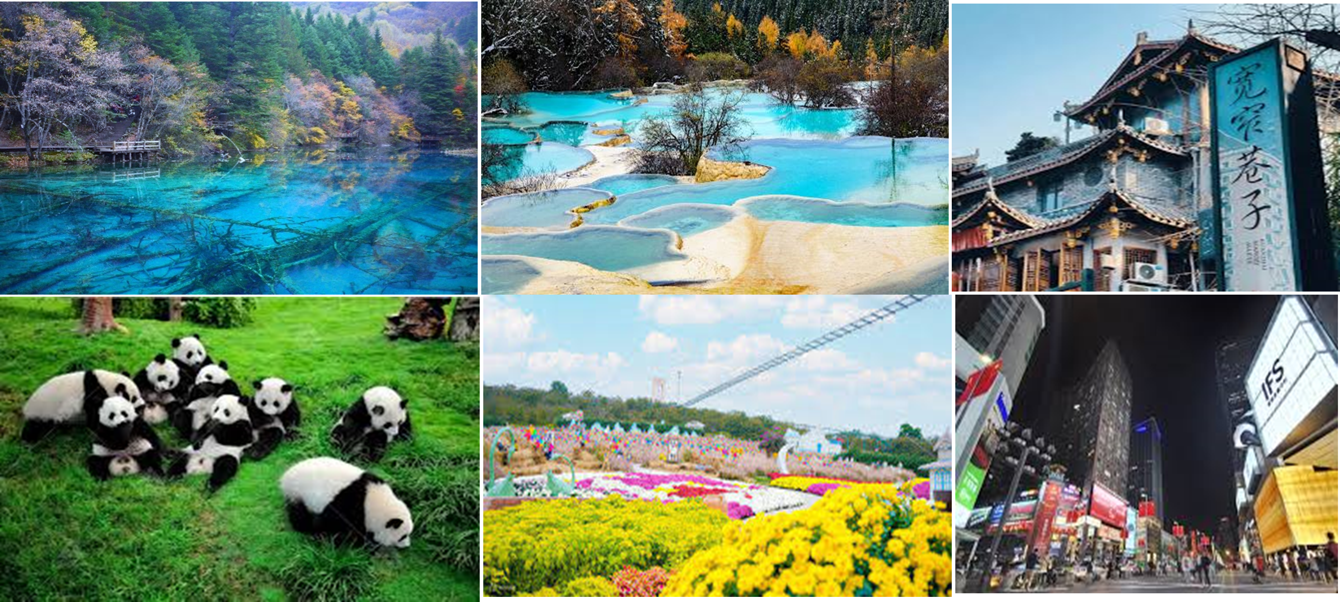 8D7N CHONGQING-JIUZHAIGOU-MAOXIAN-CHENGDU