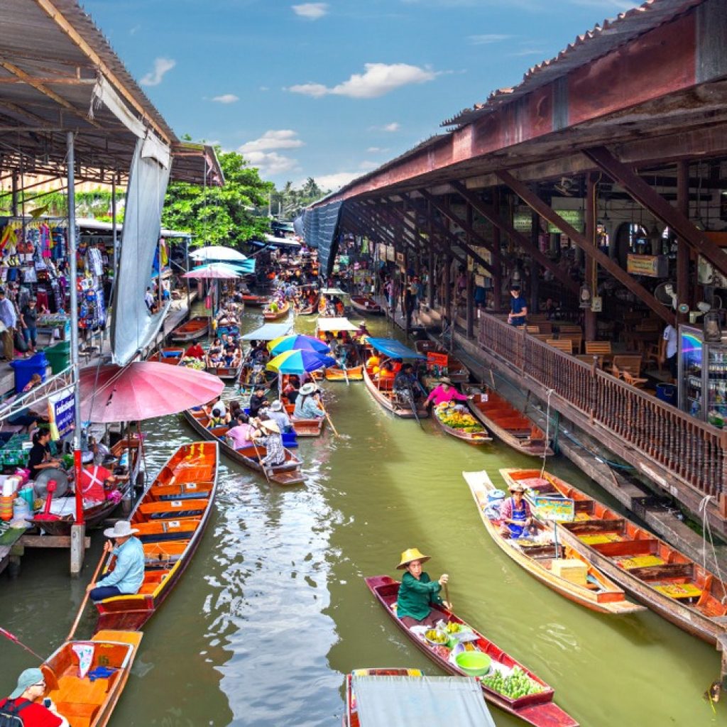 Pasar Terapung Damnoen Saduak