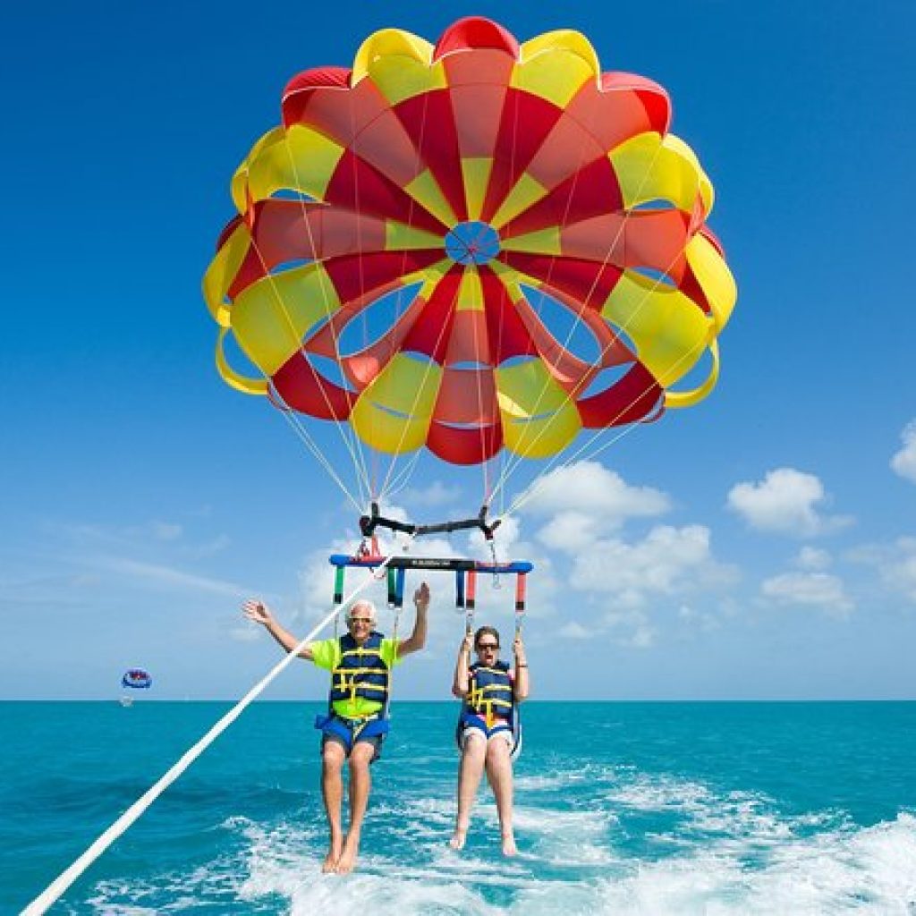 parasailing